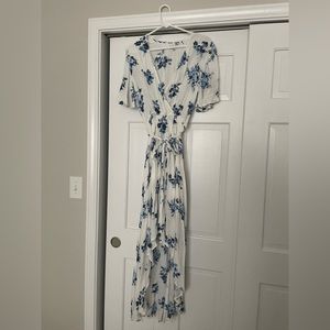 High low floral dress